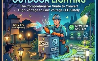 The Comprehensive Guide to Retrofitting Outdoor Lighting: Convert High Voltage to Low Voltage LED Safely